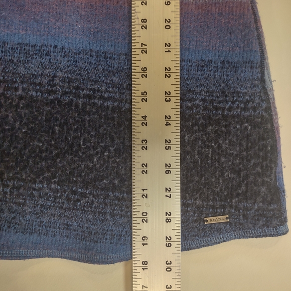 NWOT PrANA| Kirsten Tunic Sweater Ombre Hooded Wool Bleand Sweater| Size Medium - Picture 7 of 7